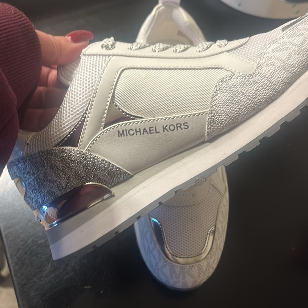 Michael Kors, tennis shoes never worn. - Picture 2 of 3